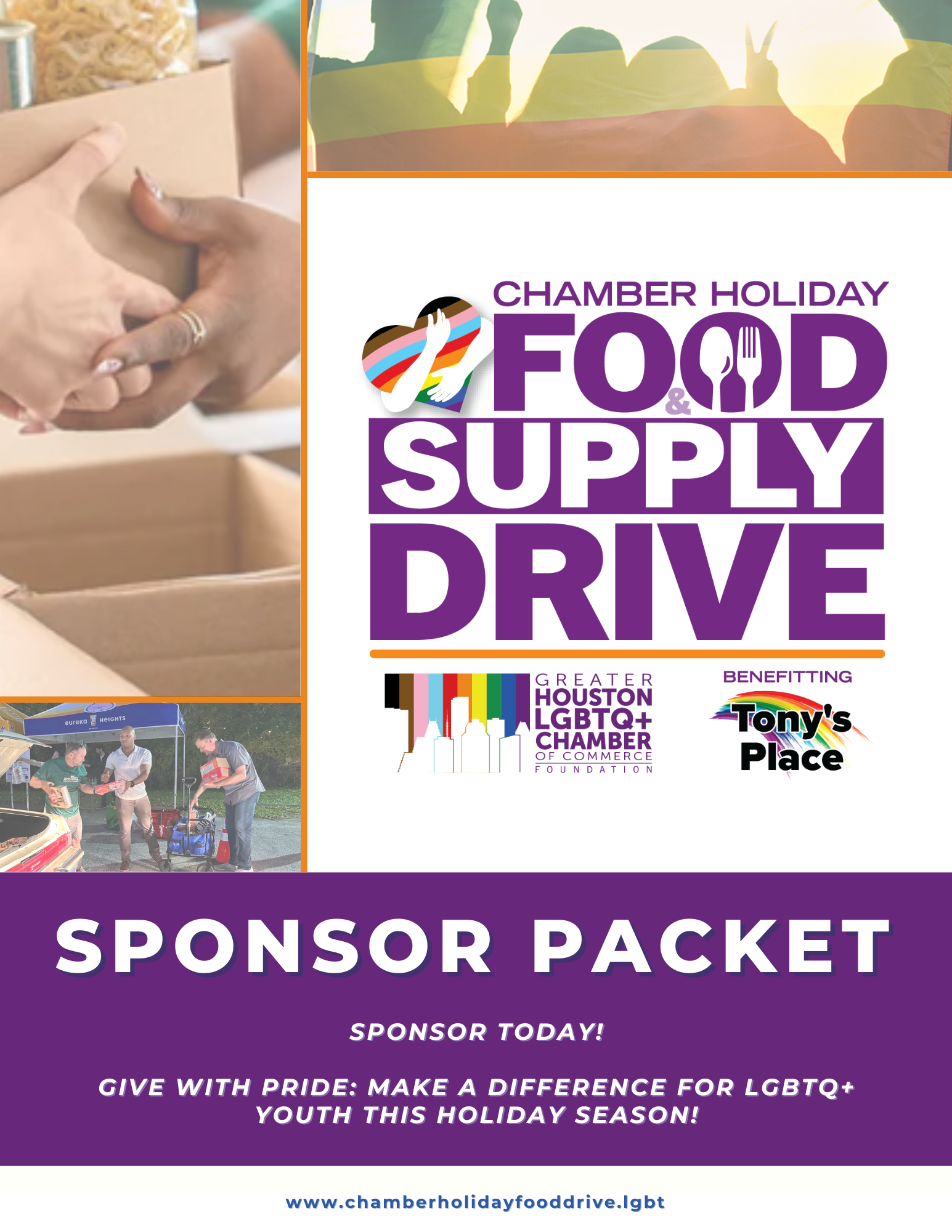 Cover image 2024 Chamber Food & Supply Drive Sponsorship Packet v2